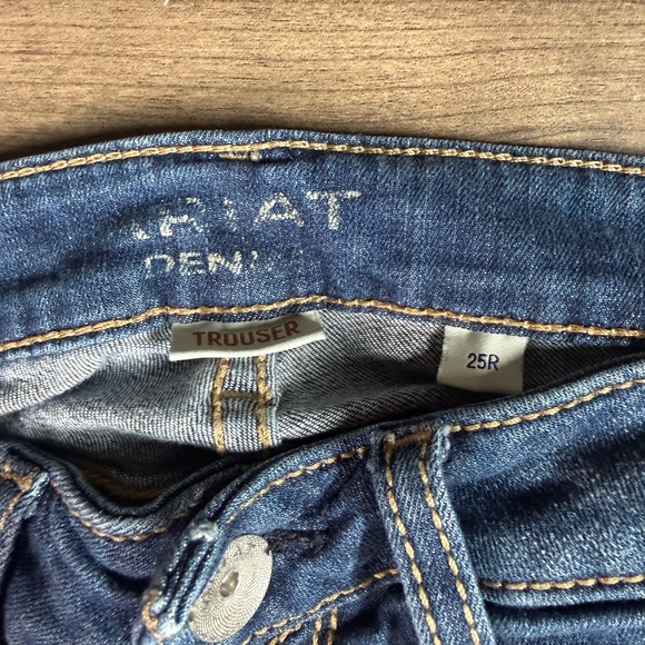 Ariat Denim Women’s Trousers Flare Leg Denim Jeans 25R - Picture 6 of 8